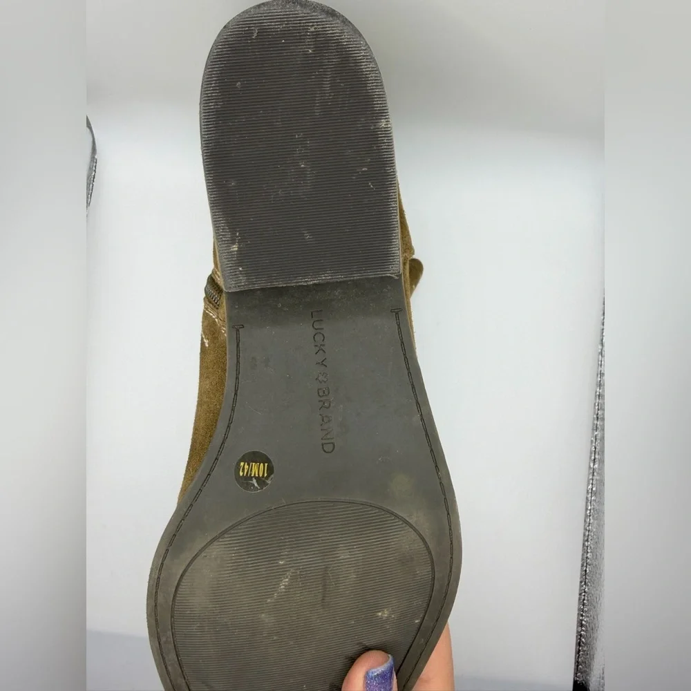 Lucky Brand Women's Floriniah Ankle Boot Pointed Toe Western Ankle Booties - Picture 6 of 12